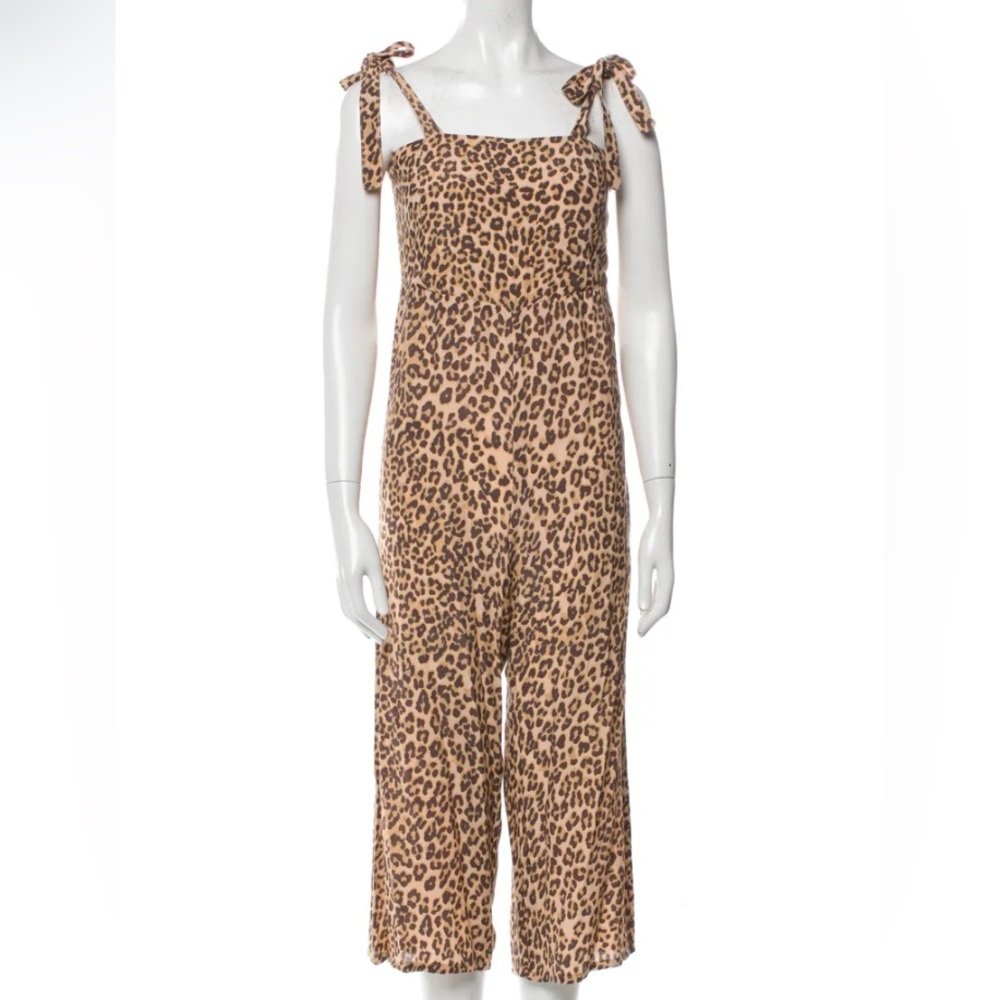 Faithful the brand cheetah jumpsuit